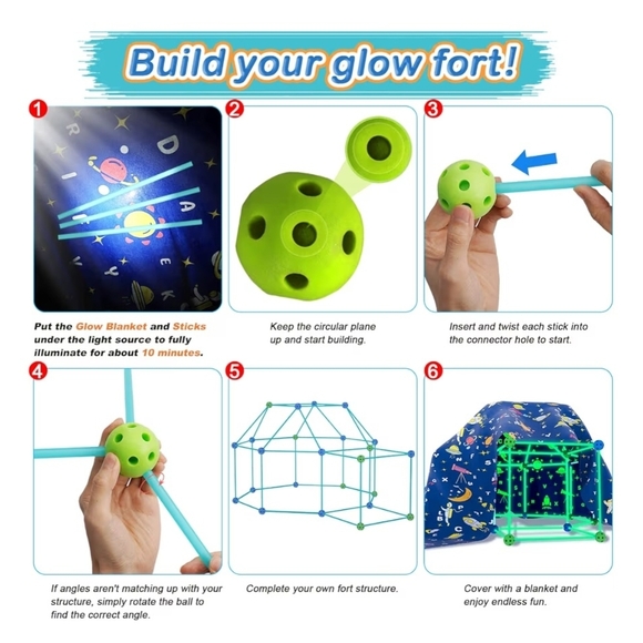 Fort Building Set - STEM - Picture 3 of 5